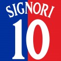 2000-01 bologna home nameset flock signori 10