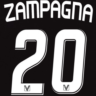 2008-09 vicenza away nameset zampagna 20