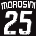 2008-09 vicenza away nameset morosini 25