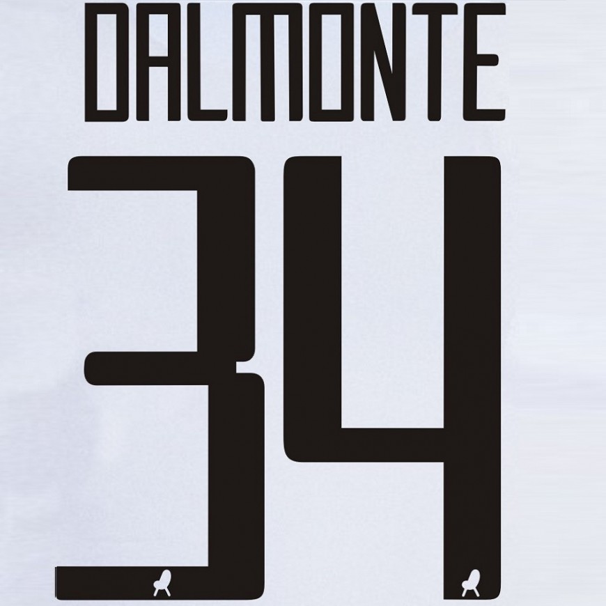 2020-22 vicenza home nameset dalmonte 34