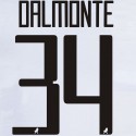 2020-22 vicenza home nameset dalmonte 34