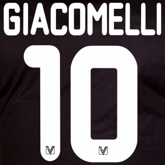 2016-17 vicenza away nameset giacomelli 10