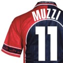 1998-99 cagliari home nameset muzzi 11