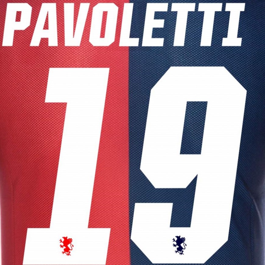 2015-16 genoa home nameset pavoletti 19