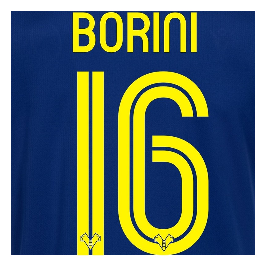 2018-19 hellas verona home nameset borini 16