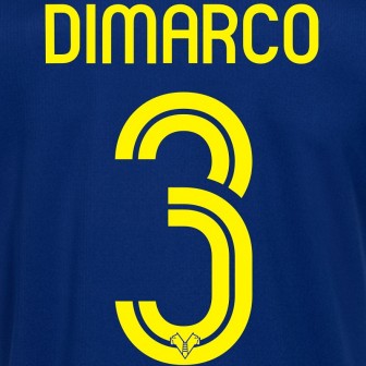 2018-19 hellas verona home nameset dimarco 3