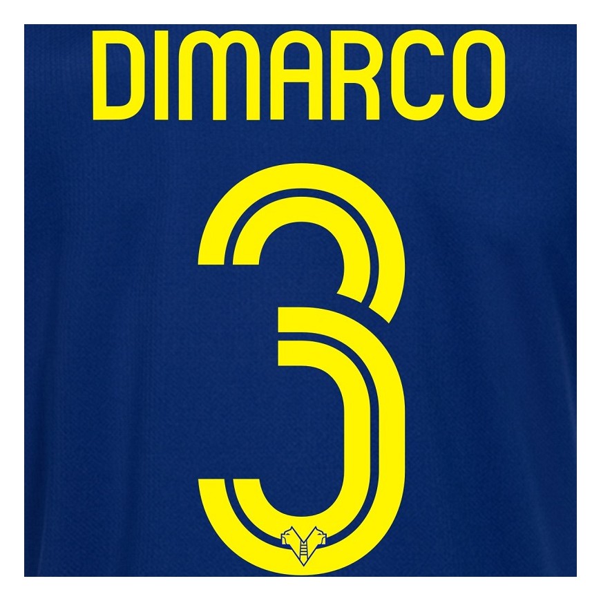 2018-19 hellas verona home nameset dimarco 3