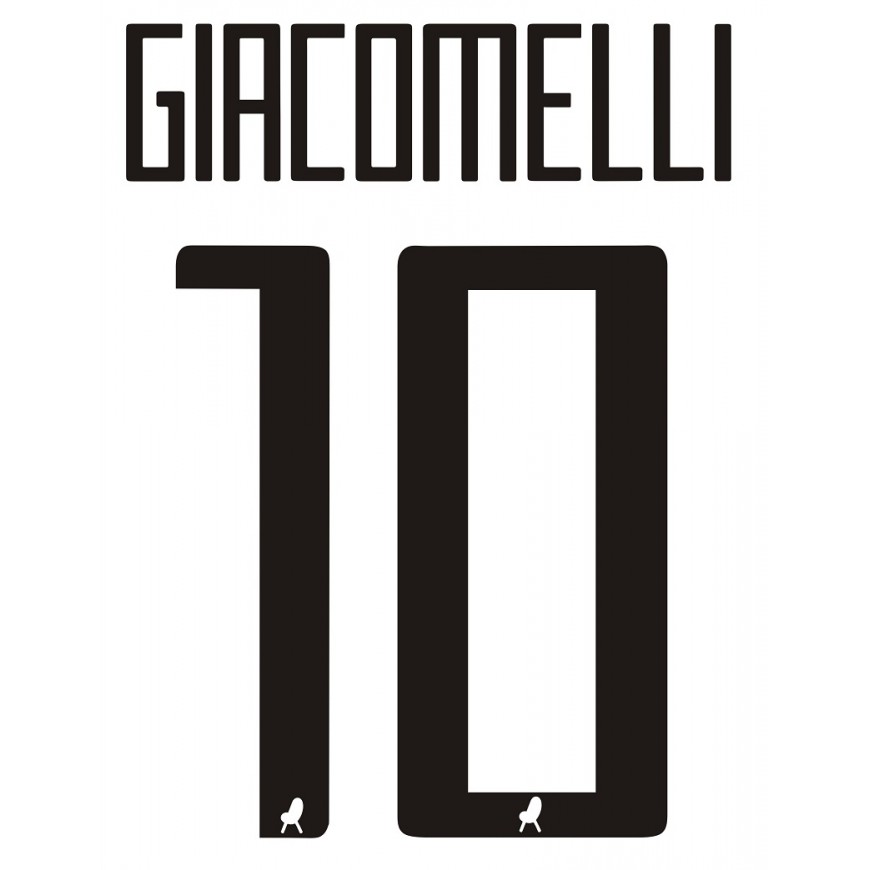 2021-22 vicenza home nameset giacomelli 10