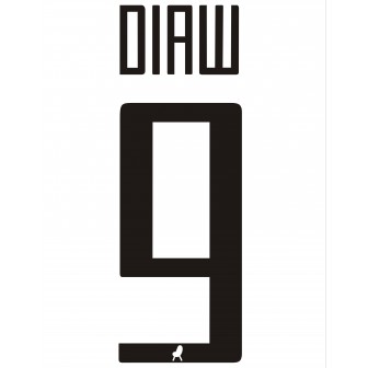 2021-22 vicenza home nameset diaw 9