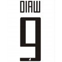 2021-22 vicenza home nameset diaw 9