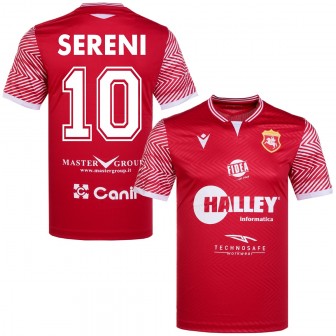 macron - 2021-22 Ancona home shirt sereni 10