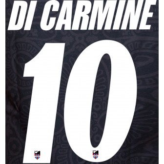 2023-24 catania home/third nameset di carmine 10