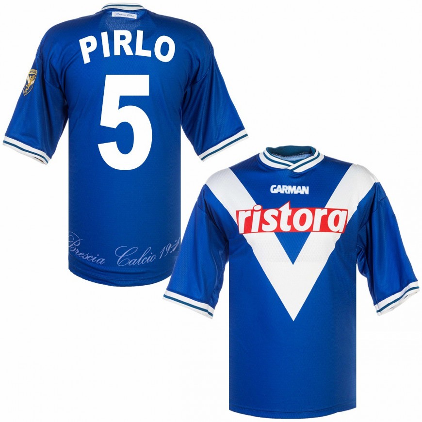 2000-01 BRESCIA MAGLIA HOME SHIRT GARMAN HUBNER 11 - TAGLIA XL