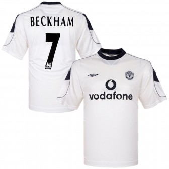 1998-99 manchester united away shirt beckham 7 (XL)