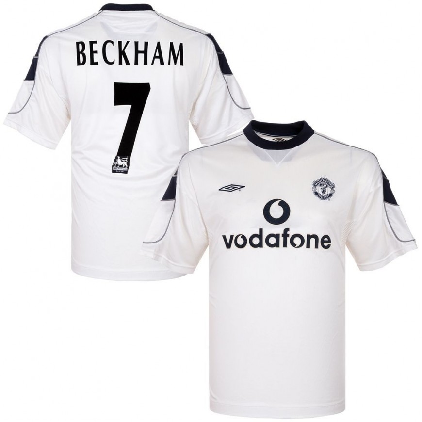 1998-99 manchester united away shirt beckham 7 (XL)