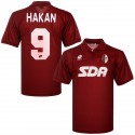 1995-96 torino home shirt hakan sukur 9