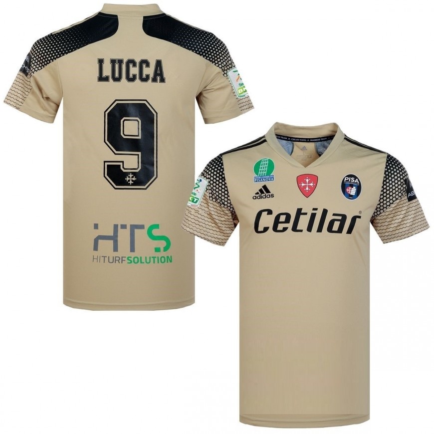 2021-22 PISA AWAY MATCH WORN SHIRT LUCCA 9 (L)