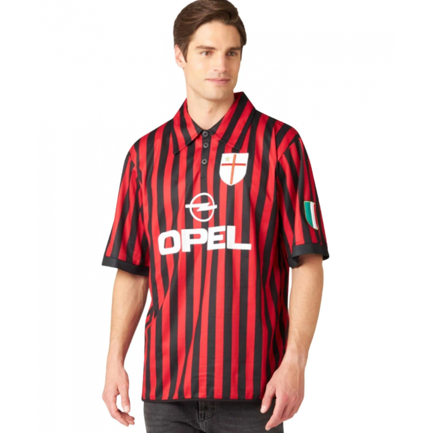 copa - 1995-96 ac milan centenary shirt