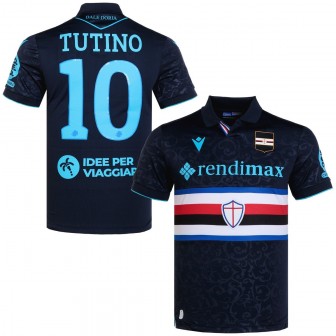macron - 2024-25 sampdoria third shirt tutino 10