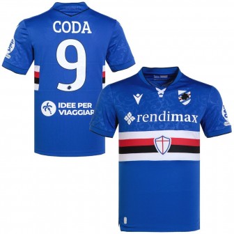 macron - 2024-25 sampdoria home shirt coda 9