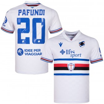 macron - 2025-26 sampdoria away shirt pafundi 20