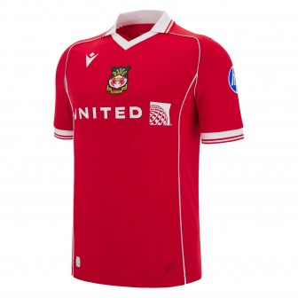 macron - 2025-26 wrexham home shirt