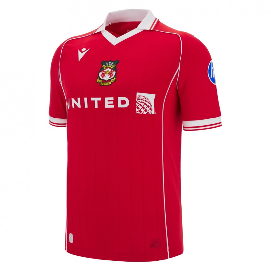 macron - 2024-25 wrexham home shirt