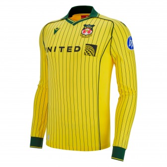 macron - 2025-26 wrexham away l/s shirt