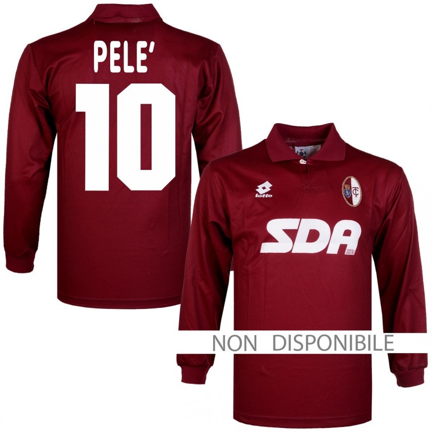 lotto - 1995-96 torino home shirt pele' 10 (M)
