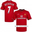 umbro - 2000-01 manchester united home shirt beckham 7 (L)