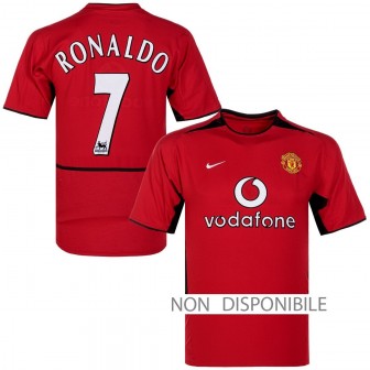 nike - 2002-04 manchester united home shirt - ronaldo 7 (M) 10/10