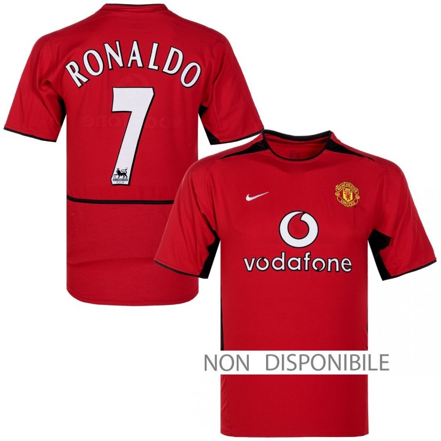 nike - 2002-04 manchester united home shirt - ronaldo 7 (M) 10/10