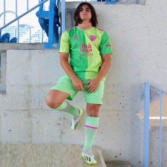 HUMMEL - 2023-24 MALAGA AWAY SHIRT - LARGE