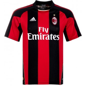 adidas - 2010-11 milan home shirt ronaldinho 80