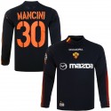 2003-04  roma third l/s match worn issued shirt mancini 30