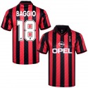 copa - 1996-97 ac milan home reissue shirt baggio 18