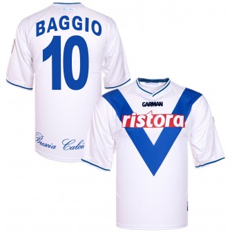 garman - 2001-02 Brescia away shirt baggio 10