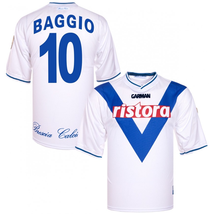 garman - 2001-02 Brescia away shirt baggio 10