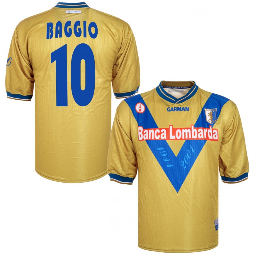 garman - 2001-02 Brescia third shirt baggio 10