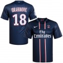 2012-13 PARIS SAINT-GERMAIN HOME SHIRT IBRAHIMOVIC 10 - LARGE