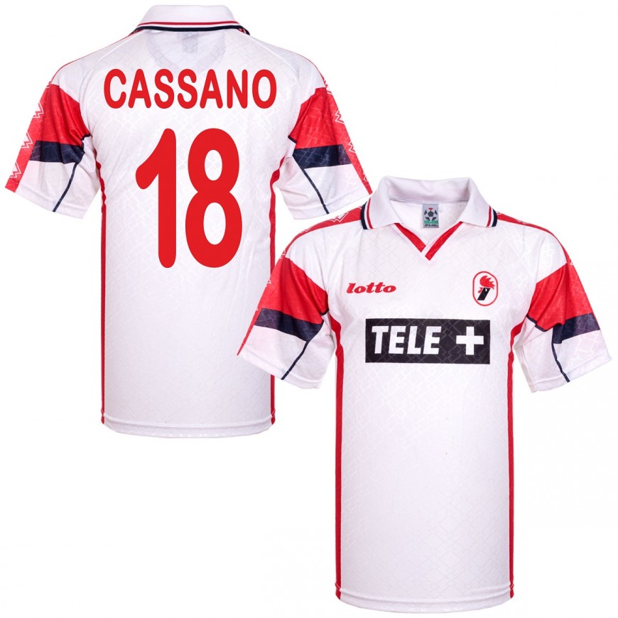 1999-00 Bari home shirt Cassano 18