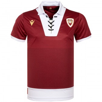 macron - 2019-20 reggiana home centenary shirt