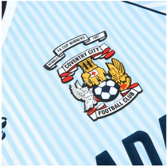 hummel - 1987-88 coventry city home reissue shirt (L)