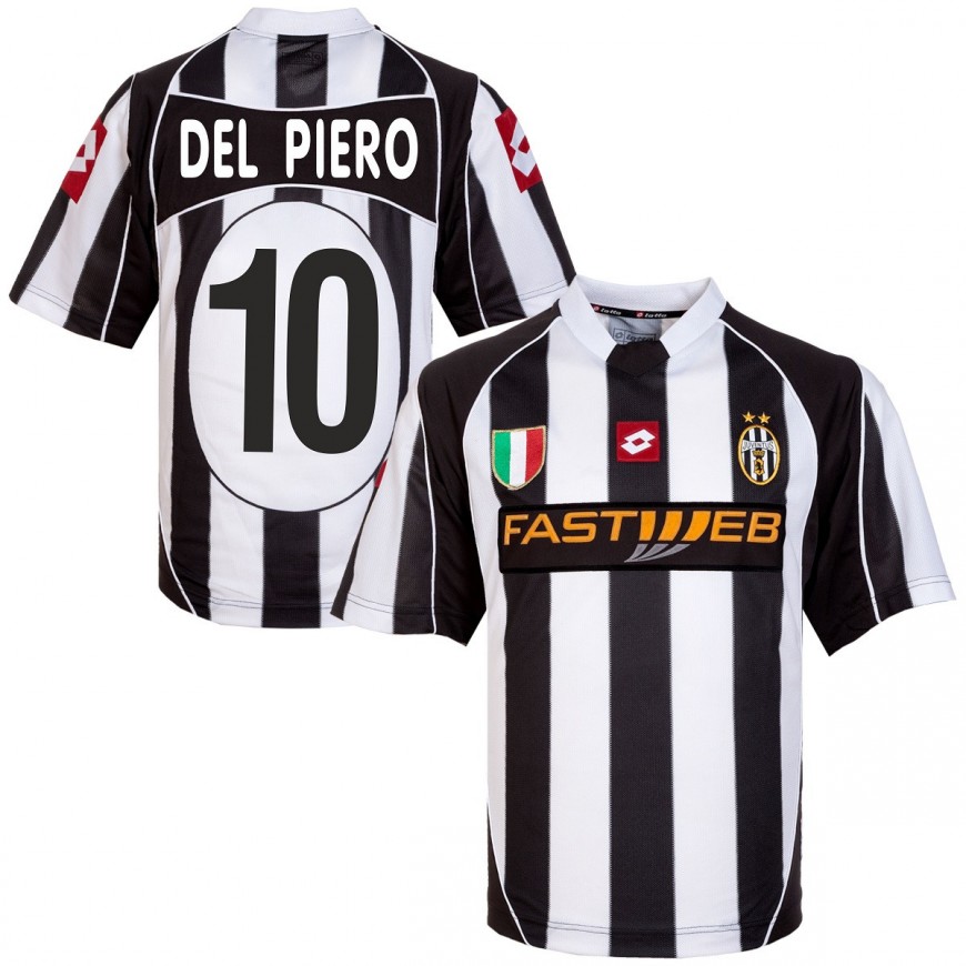 lotto - 2002-03 juventus fc home shirt del piero 10