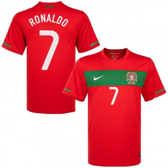 adidas - 2010-11 portugal home shirt ronaldo 7