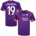 joma - 2014-15 fiorentina match worn shirt Basanta 19 signed
