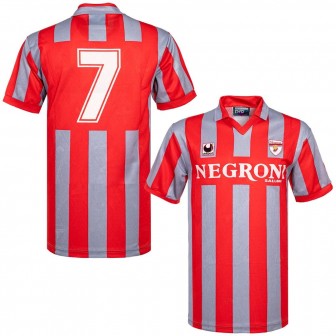 uhlsport - 1995-96 cremonese home shirt 7 (giandebiaggi)