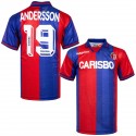 uhlsport - 1996-97 bologna home shirt andersson 19