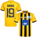 errea - 2013-14 atalanta away shirt denis 19