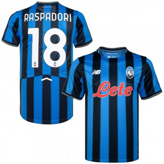 new balance - 2025-26 atalanta home shirt raspadori 18